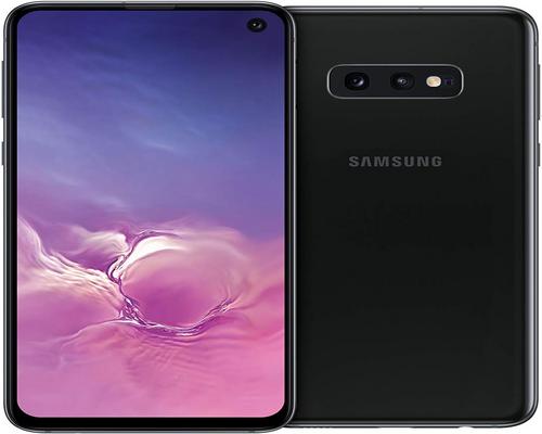 a Samsung Galaxy S10E smartphone