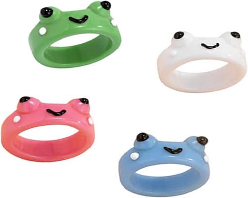 A Set Of F Frog Rings F Fityle