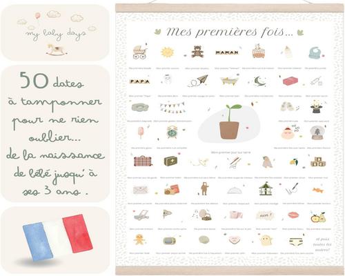 une Affiche "Mes Premières Fois" My Baby Days
