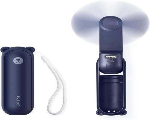 en Jisulife bærbar ventilator