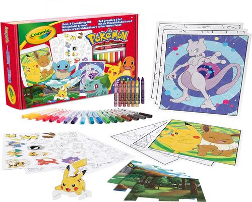 <notranslate>un Set Créatif Pokémon Crayola 5 En 1</notranslate>