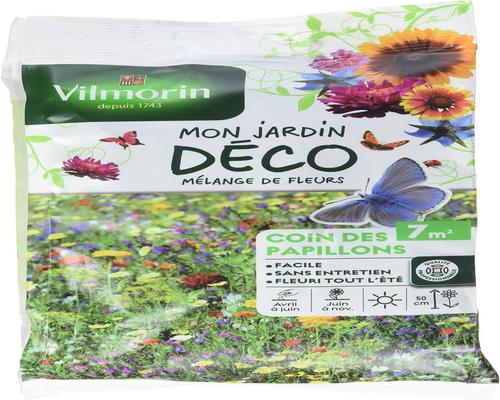 un Pack De Graines Mélange De Fleurs Coin Des Papillons Vilmorin