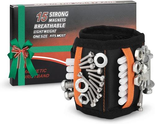 un Bracelet Magnétique Réglable Avec 15 Aimants Forts