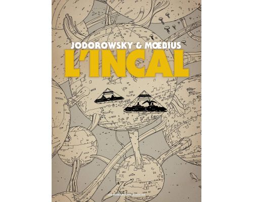 Une BD L&#39;Incal - Komplett schwarz und weiß