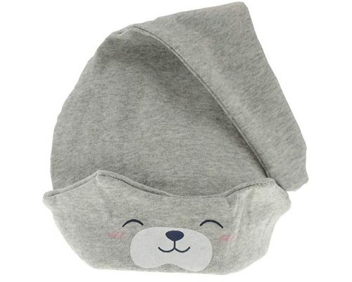 Un Bonnet Bébé Ours Gris