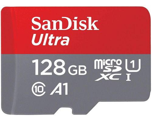 SanDisk 128 GB Ultra MicroSDHC-minneskort