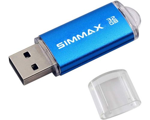 Uma chave USB SIMMAX de 32 GB