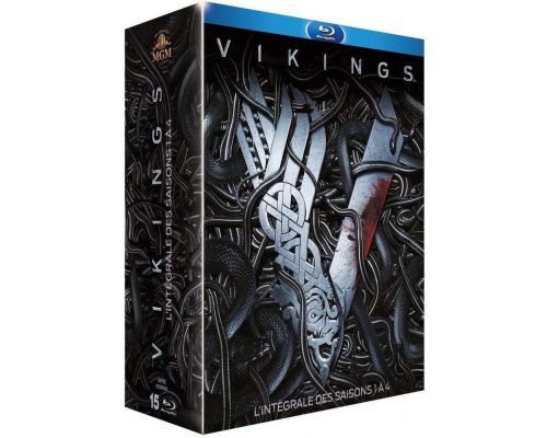 Σετ BluRay Vikings Box - Πλήρεις εποχές 1 έως 4