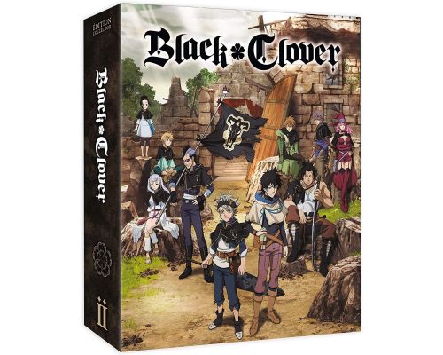Una caja de Blu-Ray de Black Clover-Season 1
