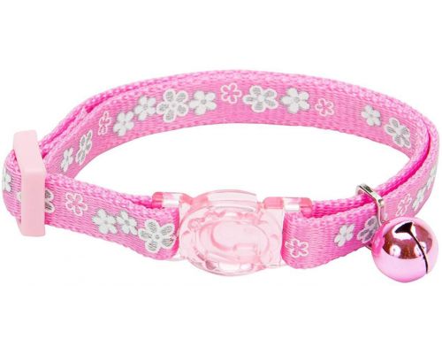 Un Collier pour Chat motif fleurs