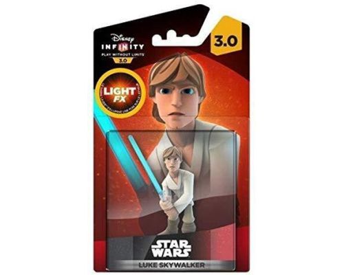 Uma figura do Disney Infinity 3.0 - Light-Up: Luke Skywalker
