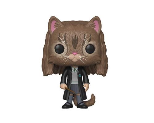 Eine Popfigur Hermine als Katze