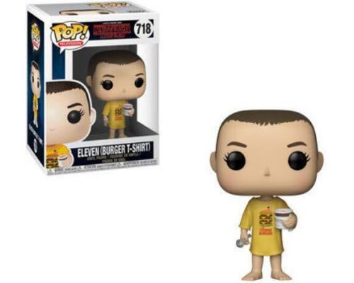 A Stranger Things: Eleven in Burger Tee Pop Figure