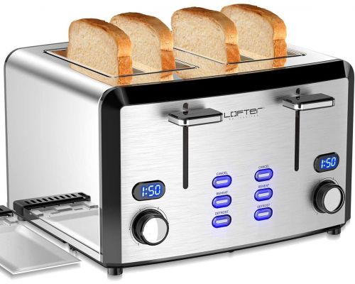 A 4 slice toaster