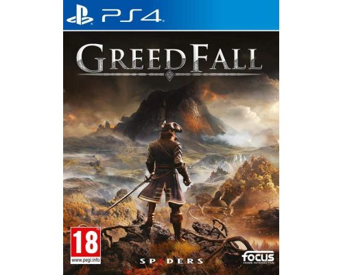 Ett GreedFall PS4-spel