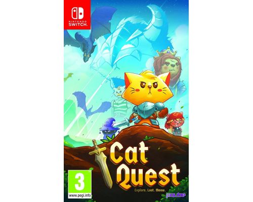 Ett Switch Cat Quest-spel