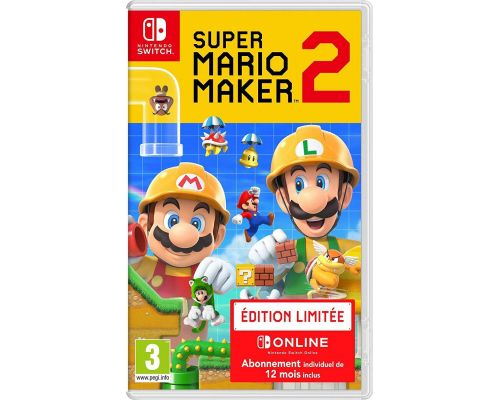 Um jogo de switch Super Mario Maker 2