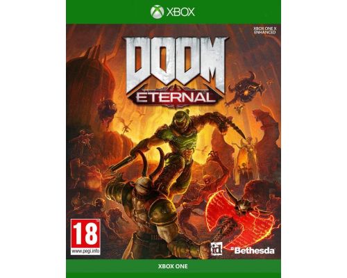 Ett Xbox One Doom Eternal Game