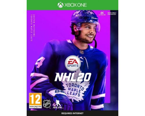 An Xbox One NHL 20 Game