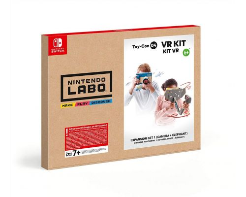Um kit de realidade virtual Nintendo LaboTM
