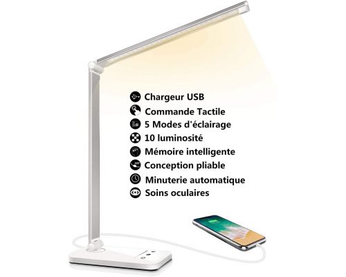LED skrivebordslampe