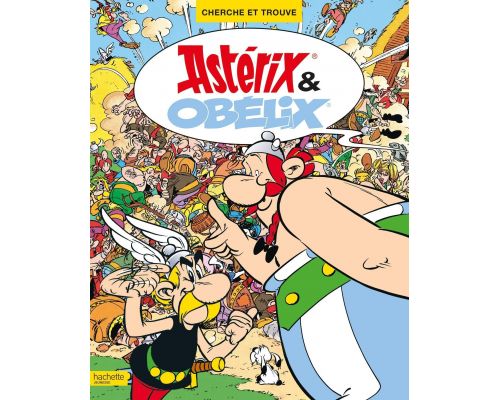一本书寻找并找到Asterix和Obelix