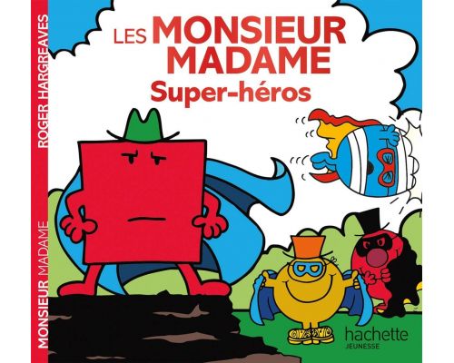 Um livro Monsieur Madame Superhero
