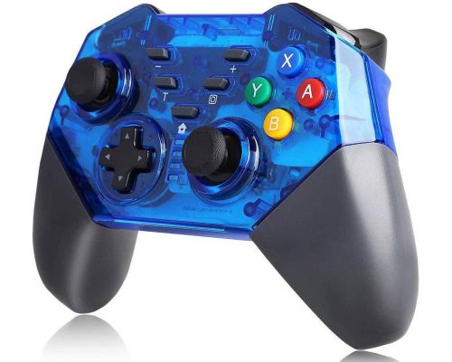 En trådlös handkontroll för Nintendo Switch