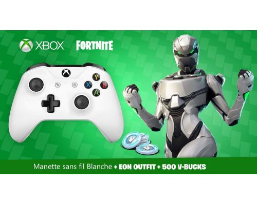 Un paquete de control inalámbrico Xbox One de Fortnite