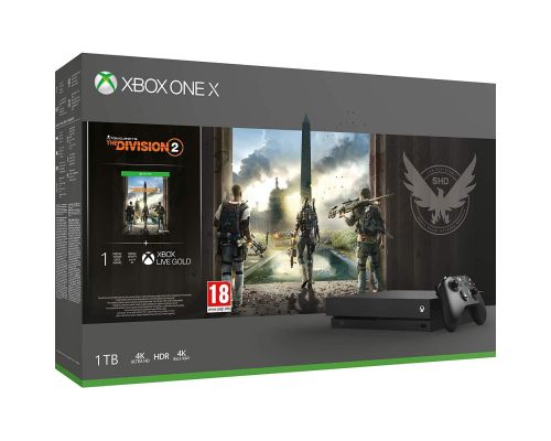 Το Xbox One X 1 του Tom Clancy στο Division 2 Pack