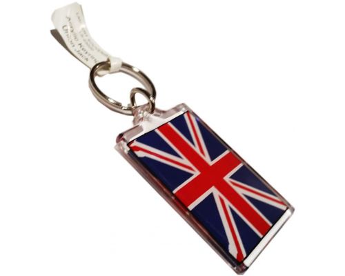 En Union Jack London nyckelring