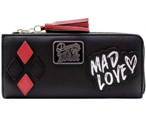 En Harley Quinn Mad Love-plånbok