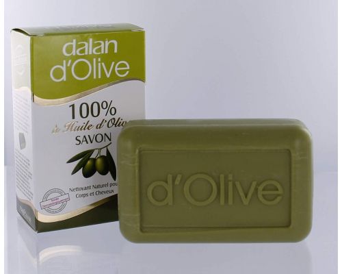 En 100% olivenolie fast sæbe
