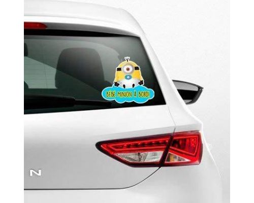 Ein Baby Minion an Bord Aufkleber