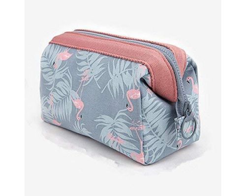 Μια τσάντα καλλωπισμού Flamingo