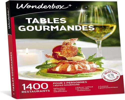 a Wonderbox Gourmet Tables Gift Box