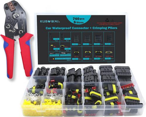 Kubowai Kit 740 Waterproof Car Kit with Crimper