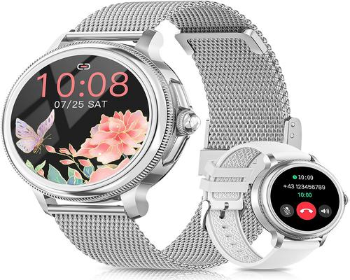 Akumaka Women&#39;s Watch With Call Bluetooth 5.2