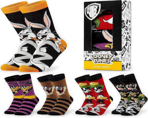 a Looney Tunes Mens Novelty Sock