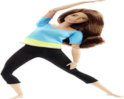 a Barbie Jointed Fitness Doll