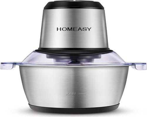 a Homeasy Robot With 2L Stainless Steel Bowl