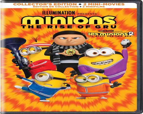 a Movie Minions: The Rise Of Gru - Collector'S Edition [Dvd]