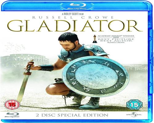 a Set Of Accessory Gladiator [Remastered] [Blu-Ray] [2000] [Region Free]