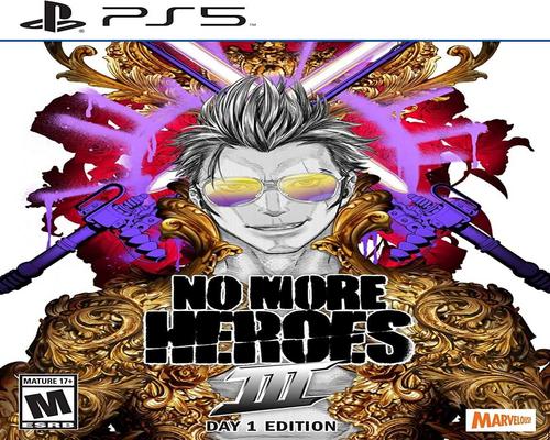 a Set Of Accessory No More Heroes 3 – Day 1 Edition - Playstation 5