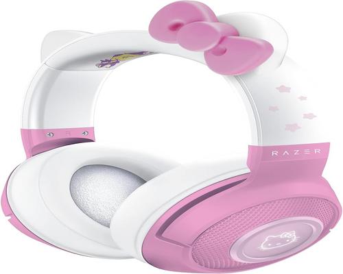 a Razer Kraken Kitty Edition Headset