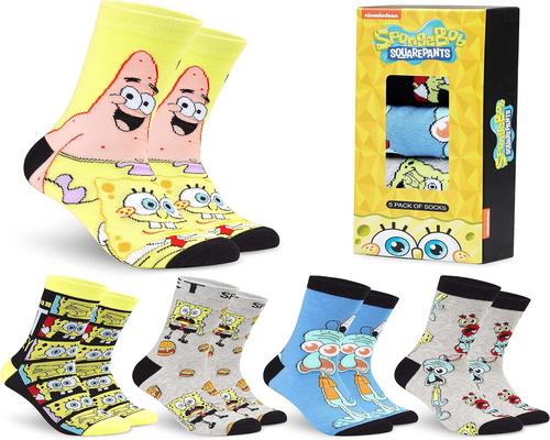 a SpongeBob Sock