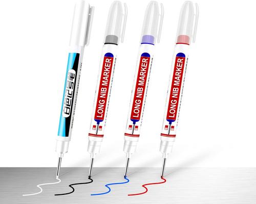 an Accessory Set of 4 Deep Hole Markers in Metal E Ogive Extra Hole Markers