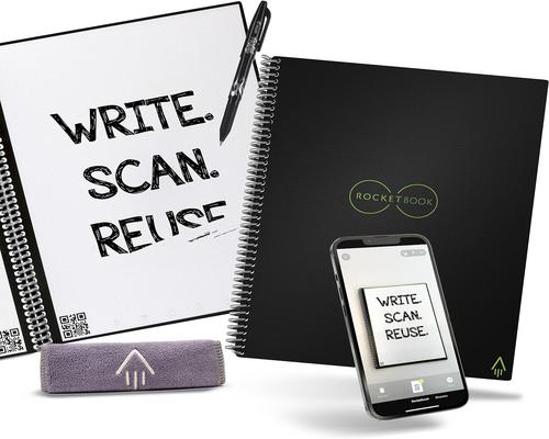 a Rocketbook Core Note Effa Notebook