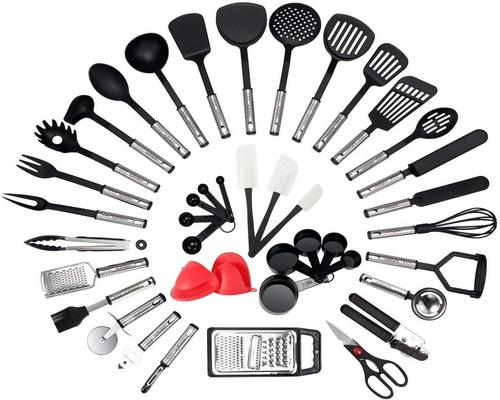 A Robot Nexgadget 42 Piece Stainless Steel Utensil Kit