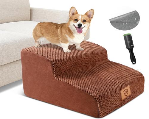 a Masthome Dog Feeder With 2 Steps